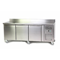 BRAND NEW STAINLESS STEEL  BENCH REFRIGERATOR  FRIDGE 1800MM LONG 850MM HIGH