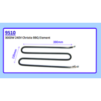 Universal 3000W 240V CHRISTIE BBQ ELEMENT 9510 spare part