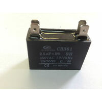 LG KELVINATOR AIR CONDITIONER  2.5uf  Fan Capacitor KWH15CMB KWH20CMB KSV80HRA*01 spare part