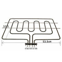 Electrolux TECHNIKA DUAL GRILL ELEMENT 1050W/2800W T948S , T948/1 , F9VPTI spare part