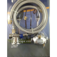 NEW TYPE BARBECUE CONVERSION KIT NATURAL GAS  REGULATOR, HOSE