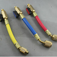 Universal ADAPTER 1/4" M to 5/16" F ADAPTER  FOR  R410A  WITH BALL VALVE & HOSE spare part