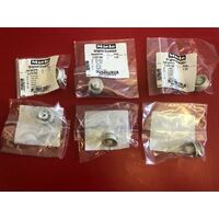 Miele Genuine MIELE Dishwasher  TOP MOUNTING WHEEL G 6411 PLUS G665 G 638 pack of 6 spare part