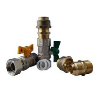 CATERING RESTAURANT CONTINUOUS FLOW BALL VALVE KIT 3/4 FLARE