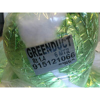 LG GREEN DUCT R1.4  6" / 150mm FLEXIBLE INSULATED FAN DUCT DUCTING FLEX spare part