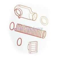 Westinghouse ELECTROLUX DRYER VENT KIT FLEXI DUCT EDV5051 EDV6051 EDV5552  EDV655  SDV501 spare part