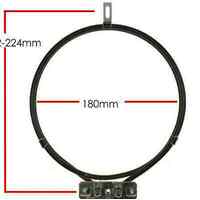 Westinghouse EUROMAID OVEN FAN ELEMENT 1800W ORIGINAL P/N 262900074 CDDS60 ES60 EW60 BS6 spare part