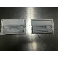 LG GENUINE 2 x LG Fuzzy Logic Top & Front Loader Washing Machine Lint Filter Bag spare part