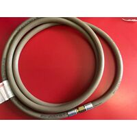 LPG NL GAS HOSE 10mm PVC 3/8'' BSP FF x 3/8'' BSP M 10HRB3000 3000mm