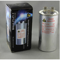 LG AIR CONDITIONER  MOTOR 25UF 450Volt 25 UF Start/ Run Metal Capacitor spare part