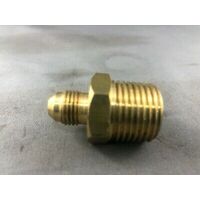 LPG  NATURAL GAS  ADAPTER  1/2" BSP MALE TO 5/16" SAE MALE UNION