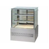NEW CAKE DISPLAY FRIDGE, SQUARE SHAPE GLASS 900x1200x700mmWHD 1 YEAR WARRANTY