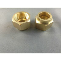 AIR CONDITIONER &  REFRIGERATION   SHORT BARREL  FLARE NUT 1/2"