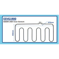 Universal 6000W 240V OVEN ELEMENT EEVG1900 spare part