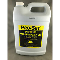 Universal PRO-SET CPS PREMIUM   VACUUM PUMP OIL 1 GALLON   3.78LT VPOG spare part