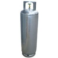 Brand NEW 45Kg LPG Gas   Galvanised Cylinder  Standart POL Valve only WC 108Kg