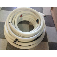 Igloo AIR CONDITIONER TUBE 1/4" 5/8" INSULATED  COPPER PIPE TWIN PAIR 10 METRE  R410A spare part
