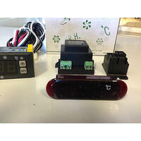 Universal SHANGFANG SF-212S  COMMERCIAL FRIDGE DIGITAL CONTROLLER DEFROST DUAL DISPLAYS spare part