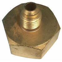 Igloo NEW R32 R134A R410A 1/4" 5/16" 3/4" BRASS ADAPTER REFRIGERANT GAS TANK CYLINDER spare part