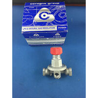 Universal BBQ CAVAGNA KOSAN REGULATOR HIGH PRESSURE ADJ 3-20 PSI 8KG 6060902 spare part