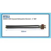 3000W 240V ESWOOD DISHWASHER ELEMENT - 1'' BSP EP211