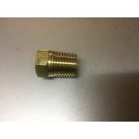 LPG BBQ BSP 1/8" FEMALE  TO  1/4" MALE ADAPTOR REDUCING BUSH