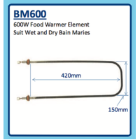 600W FOOD WARMER ELEMENT SUIT WET AND DRY BAIN MARIES BM600 BM-600 CMEL-0332