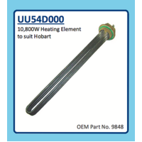 Hobart HOBART HEATING ELEMENT 10,800W UU54D000 9848 spare part
