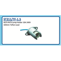 Universal RS7S RX7S LAMP HOLDER 10A 240V 320mm TEFLON LEAD ST211 / TF-1.5 spare part
