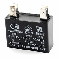 LG AIR CONDITIONER FAN  MOTOR CAPACITOR  2uF 450Volt CBB61 spare part