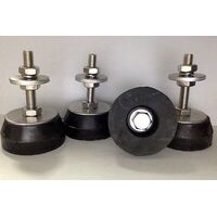 LG GENUNIEE AIR CONDITIONER BOTTOM BASE SET OF 4  RUBBER FEET STANDS ADJUSTABLE spare part