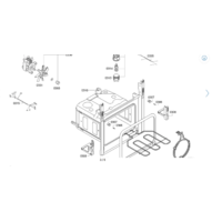 Electrolux Genuine Bosch Oven Grill Heater Element HBA13B253A HBA13B253A/45 HBA13B253A/46 * spare part