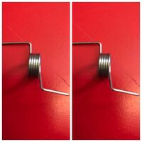 Fisher & Paykel 2X Fisher & Paykel FRIDGE French DR FLAPPER SPRING RF522ADW4 RF522ADW5 RF610ADW spare part