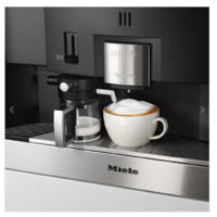 MIELE COFFEE MACHINE CVC CAPPUCCINATORE  for smooth and creamy milk froth. 3650
