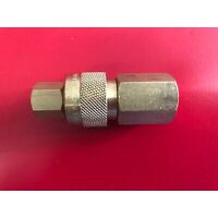 CARAVAN LPG  BBQ CAMPING  QUICK CONNECT LPG ADAPTER  COUPLING 1/4 F BSP