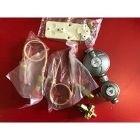 CARAVAN  Manual Change Over LPG Gas Regulator Kit 160MJ Twin Bottle-Caravan hom