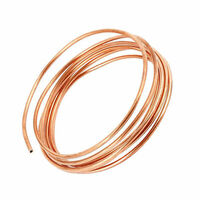 AIRCON SOFT DRAWN 5/16" 8MM OD, 10 METRE ROLL (10M) PANCAKE COPPER TUBE