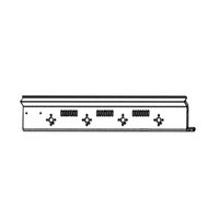 Genuine Fascia 3 Burner S3000e (black) For Electrolux Spare Part No: 130511