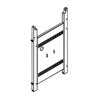 Electrolux Genuine Panel Side Trolley Right Hand 1000r For Electrolux BD47552 Spare Part No: 471610 spare part