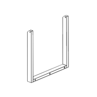 Electrolux Genuine Leg Assembly Left Hand Stainless Steel Clubman For Electrolux BD16440 Spare Part No: 476043 spare part