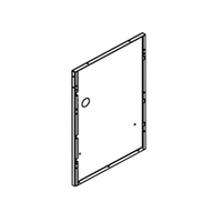 Electrolux Genuine Panel Left Hand Side 1100 Odk For Electrolux BD16252 Spare Part No: 478402 spare part