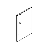 Electrolux Genuine Panel Right Hand Side 1100 Odk For Electrolux BD16242 Spare Part No: 478403 spare part