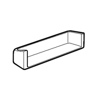 Genuine Bin Upper Door Shelf Food Compartment For Electrolux Spare Part No: 1051906