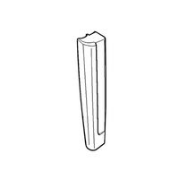 Genuine Cover Handle Right Hand Bottom, Left Hand Top For Electrolux Spare Part No: 1453902