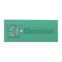 Genuine Nameplate Electrolux Built In For Electrolux Spare Part No: 1461344