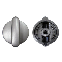Genuine Knob Silver Finish Electric For Electrolux Spare Part No: 305470109