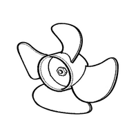 Genuine Blade Fan Condenser For Electrolux Spare Part No: 890006968