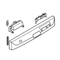 Genuine Panel Control Assembly Silkscreened For Electrolux Spare Part No: 1173893304