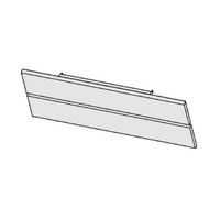 Genuine Panel Assembly Lower High Grade Stainless Steel For Electrolux Spare Part No: 4055110425