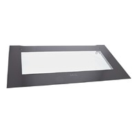 Genuine Glass Front Black A 594x332 Mm For Electrolux Spare Part No: 140053974014